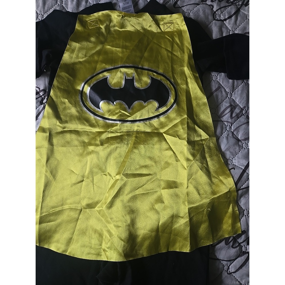 Batman Costume 2T Cape Is Detachable‎ New - Picture 9 of 11